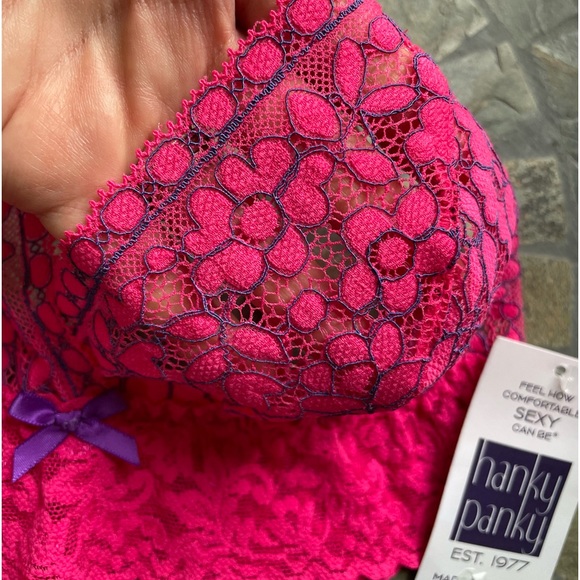Hanky Panky Perp Leila Crossover Bralette - Picture 4 of 10